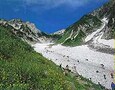 初夏の白馬大雪渓トレッキング&絶景露天へ