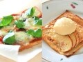 サンドイッチパンで簡単クリスピーピザ2種
