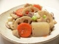 れんこんと豚肉のピリカラ旨煮