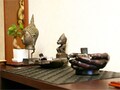 アジアン薫る部屋に暮らす