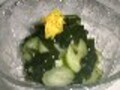 定番酢の物　きゅうりとわかめの酢のもの