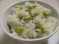 ほんのり醤油味　えだ豆ごはん