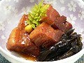 焼酎を使った料理レシピ　豚の焼酎角煮