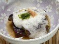 秋のレシピ　冷やしなすの山かけ