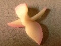 知って得する小技　蒲鉾のあしらい【鶴の切り方】