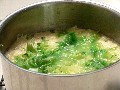 牛乳と玉子のふわふわスープ