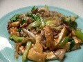 厚揚げと青梗菜の炒め