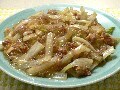 お釜で麻婆白菜