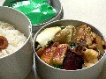麩の酢味噌あえ弁当 / エッグロール弁当