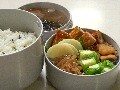 七草ごはん弁当・チキンチリソース弁当