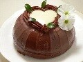 私のハートはあなたのとりこチョコケーキ
