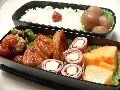 暑い日の手抜き弁当３つ