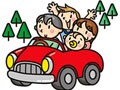子連れドライブの渋滞中、車内で何してる？