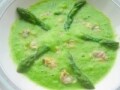 アスパラガスとアサリのスープ