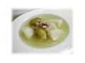 旬の野菜を使ったヘルシー料理優しい春のスープ