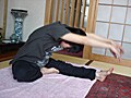 ヨガポーズ「前屈の体位」
