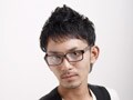 メガネにも似合うワイルドショート