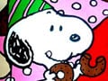 チャーリーたちと一緒にこのＴシャツを着て記念撮影　USJ限定スヌーピーX'mas親子T