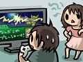 テレビの前に座ってもらうことの難しさ