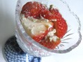 「いちごの白和え」メープルシロップ風味