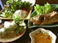 【レシピ】　ベトナム料理：白身魚の生春巻き