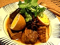 【レシピ】　タイ料理：豚肉とゆで卵の煮込み