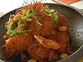 韓国風鶏肉の甘辛煮込み