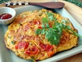 【世界の卵料理】タイのカリカリ卵焼き