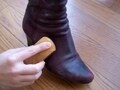 レザーブーツ（本革・合成皮革）のお手入れ