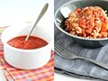 簡単レシピ　レンジ・トマトソース