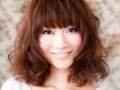 竹下玲奈風ミディアムヘア