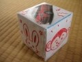 牛乳パックで作るおもちゃのサイコロ