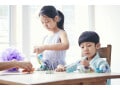 新聞紙で簡単！ 十字けん玉の作り方