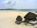 透きとおる海と渚…久米島