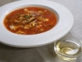 トマトジュースでつくる簡単スープ