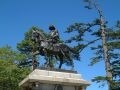 伊達政宗の像が街を見守る青葉城址へ【宮城】