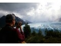 神秘の青白い一面の氷河「ペリト・モレノ氷河」