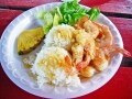 エビ料理で有名 Fumi's Kahuku Shrimp