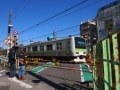 山手線(外回り)を歩く　駒込駅～西日暮里駅