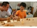 沖縄の守り神シーサーを壺屋焼で作る体験