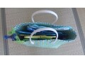 プラスチック素材のカゴバッグを活用