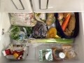 野菜を置く場所を決める
