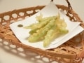 茗荷茸（みょうがたけ）の天ぷら
