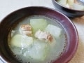 【夏のだるさをとる薬膳レシピ】冬瓜と豚肉のスープ