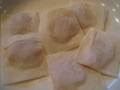 ワンタンの皮をアレンジ！かぼちゃのワンタン包み焼き