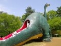 迫力満点の恐竜レプリカが大人気！「水戸市森林公園」