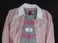 ピンクがポイントのH＆MのTシャツで3通りの着回しを