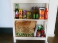 キッチンワゴンで違和感のない「見せる収納」を