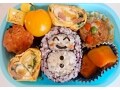 冬に作ってあげたい！「雪だるまの可愛い海苔巻き」