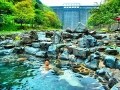 湯原温泉「砂湯」は、日本を代表する無料露天風呂！